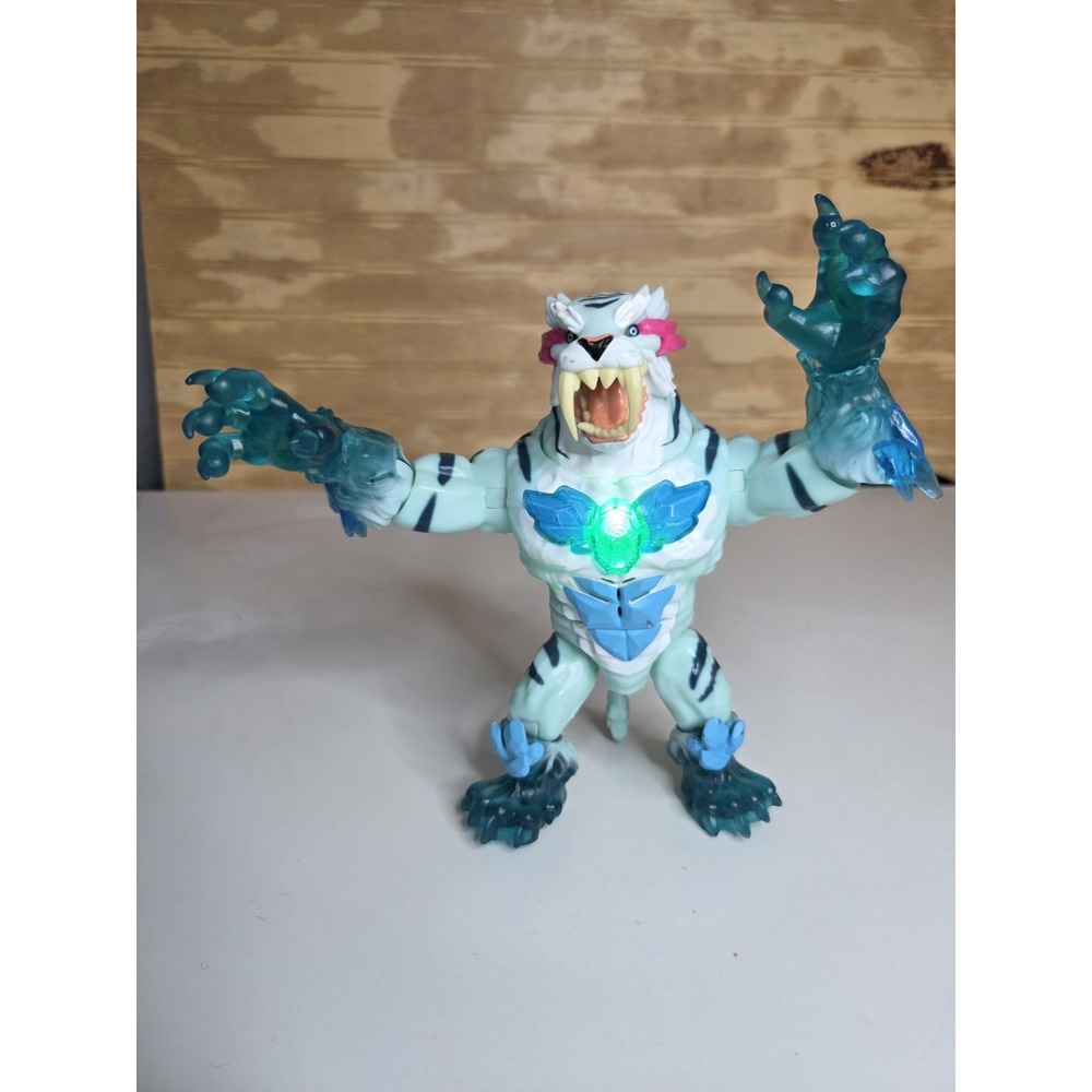 Mr Beast Lab Cryo‎ Lab Mystery Collector Figure Tiger Light Blue WORKS